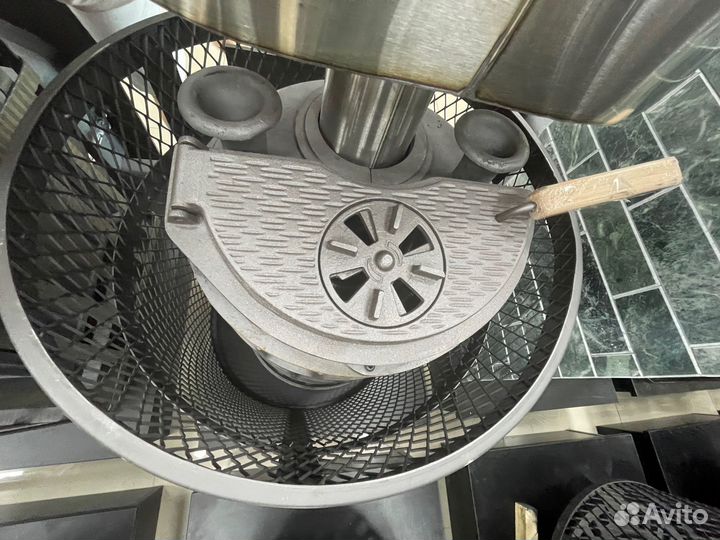 Чугунная печь для бани