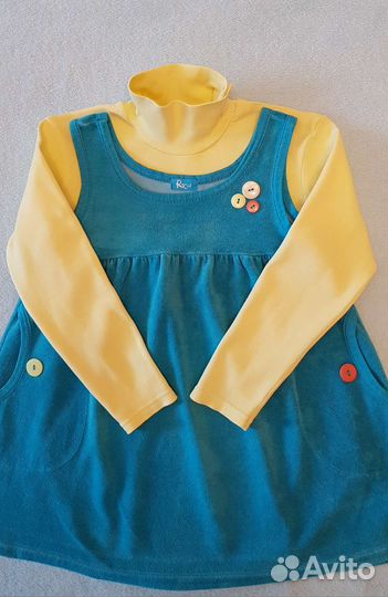 Вещи пакетом для девочки 122 134