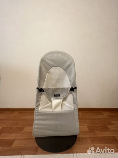 Шезлонг BabyBjorn Bliss Mesh, бежево-серый