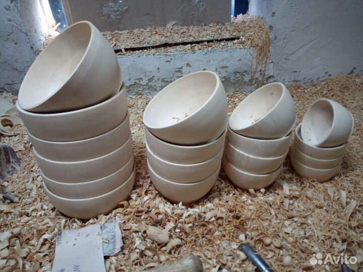 Чаши из дерева