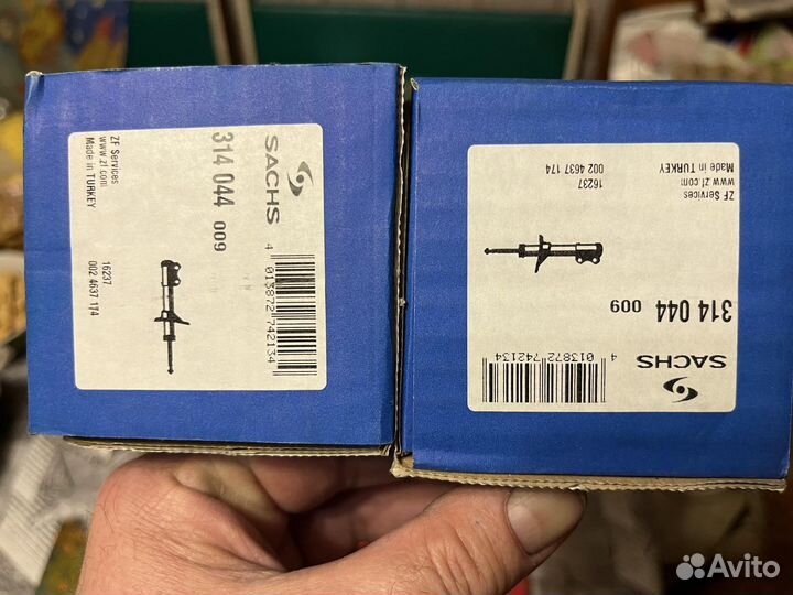 Амортизатор подвески газовый, задний Super Touring