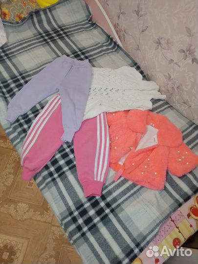 Детские вещи пакетом на девочку от 80 до 92
