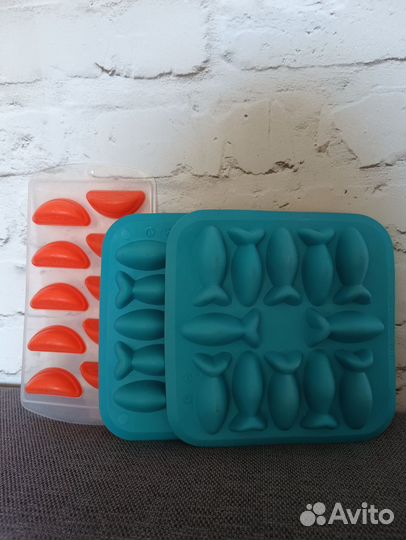 Формочки силиконовые для льда