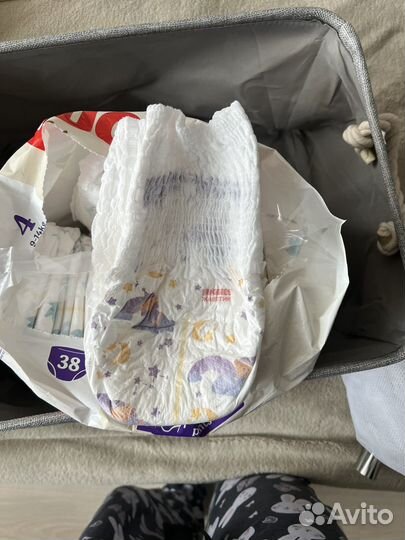 Детские подгузники трусики huggies elite soft