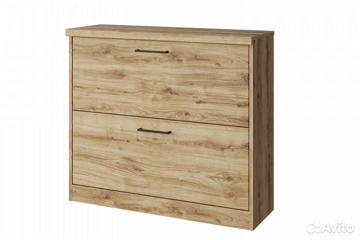 Doorset, Тумба для обуви 2D. Цвет дуб наварра