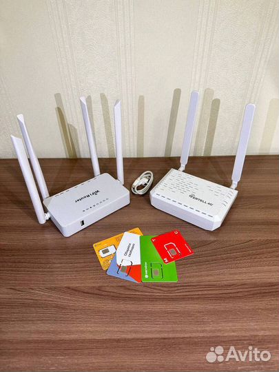 Скоростной Модем с агрегацией 9 cat. + Wi-Fi роутер