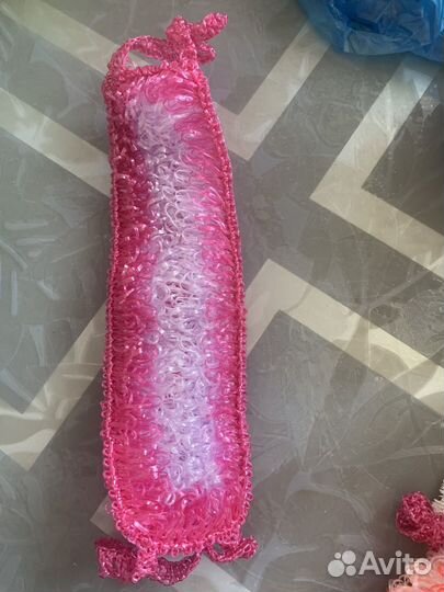 Мочалка ручной работы