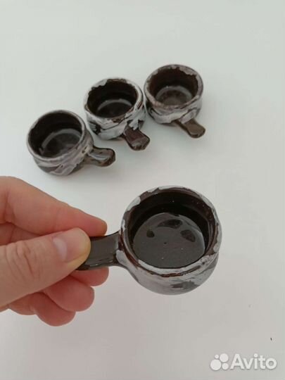 Стопки глиняные