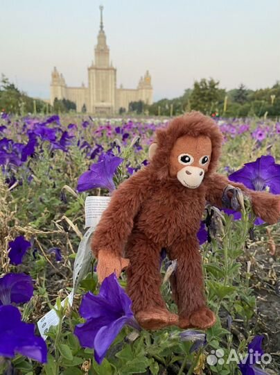 Орангутанчик Ара.Оригинальные игрушки.Икеа