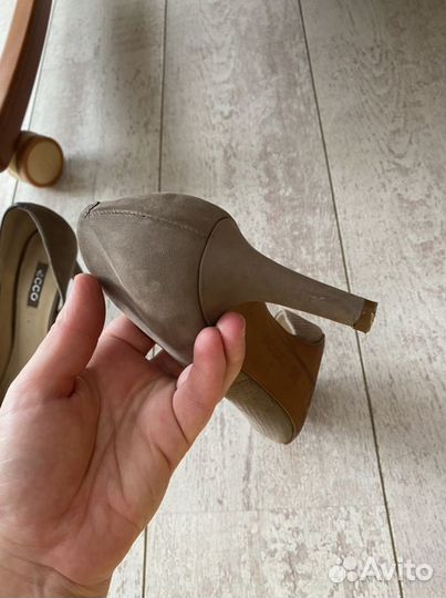 Туфли ecco 37 размер