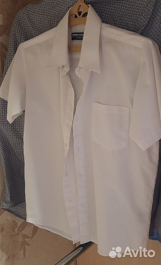 Рубашка с коротким рукавом на 9 лет