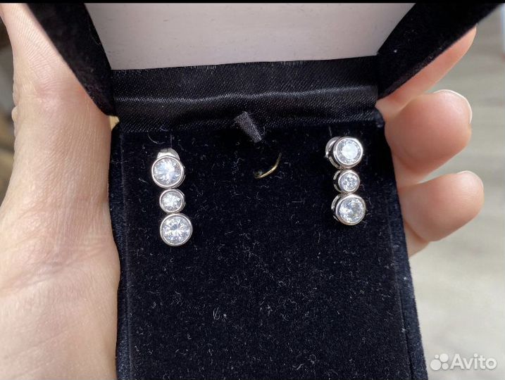 Серебряные серьги