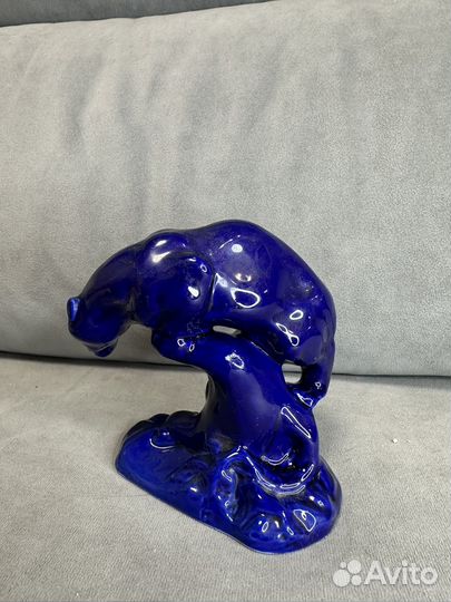 Скульптура леопард