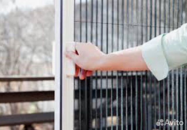 Сетка плиссе (сетка-гармошка) москитная