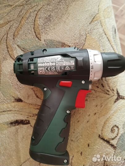 Шуруповерт metabo powermaxx bs 12