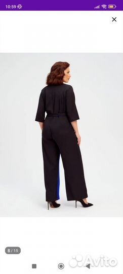 Комбинезон вечерний брючный