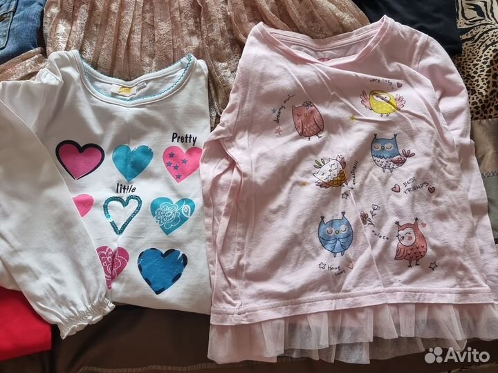 Вещи пакетом на девочку 110