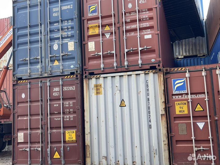 Морской контейнер 40 футов 20