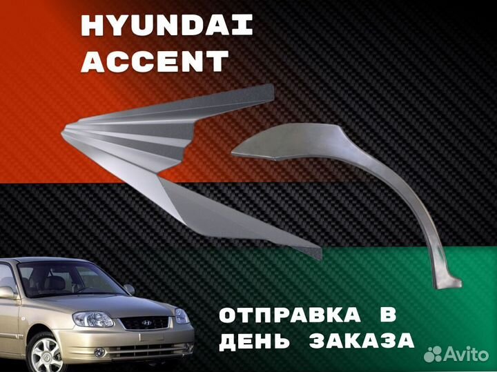 Ремонтные арки Hyundai Getz