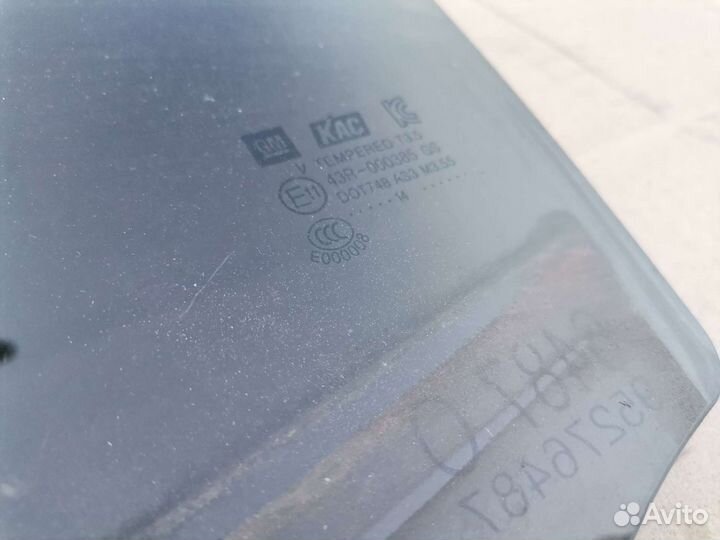 Стекло двери заднее левое Opel Mokka