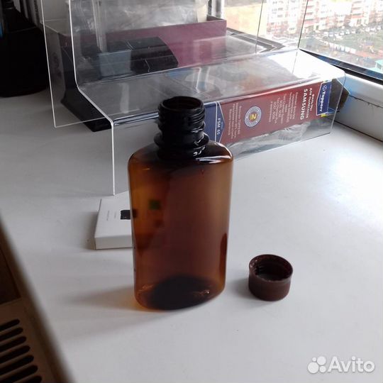 Пэт флаконы с крышкой, 100 - 200 мл