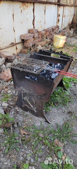 Мангал разборный 5 мм
