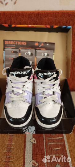 Кроссовки heelys на роликах женские
