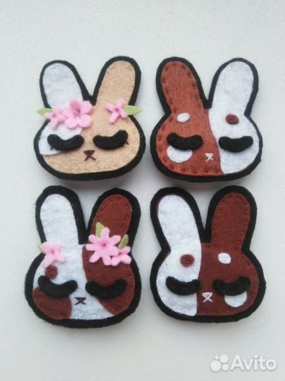 Броши из фетра (Ручная работа)