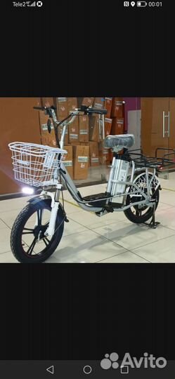 Электровелосипед minako v8 pro