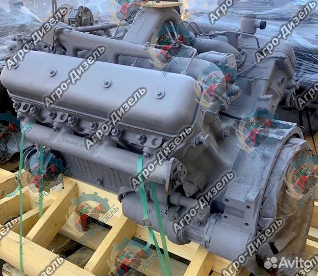 Двигатель ямз 238 ак V8 комбайн Дон 1500 -6.22