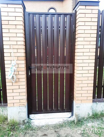 Откатные ворота для дачи