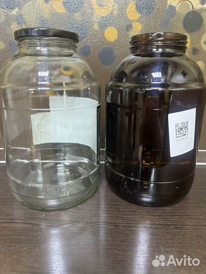 Стеклянная банка 3л винтовая