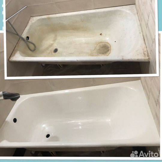 Реставрация ванн - Акрилом
