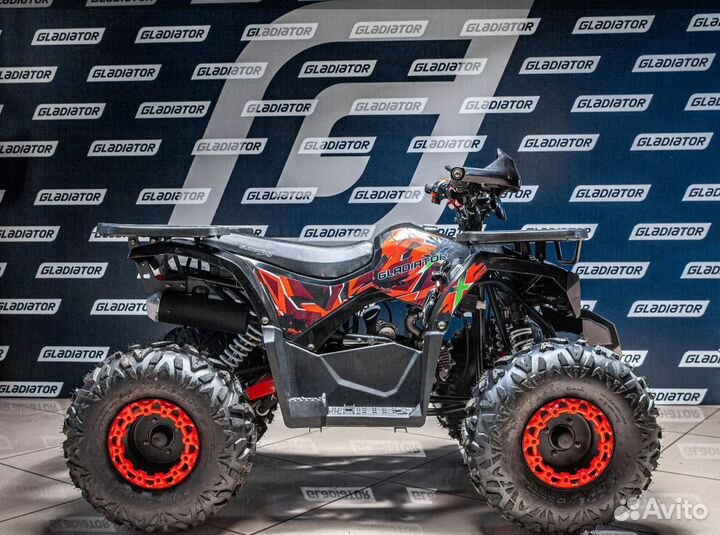 Квадроцикл gladiator H125 LUX черный