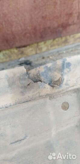 Тойота Хайлендер пыльник бампера переднего