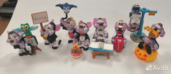 Мыши-вампиры, животные с детенышами, киндер