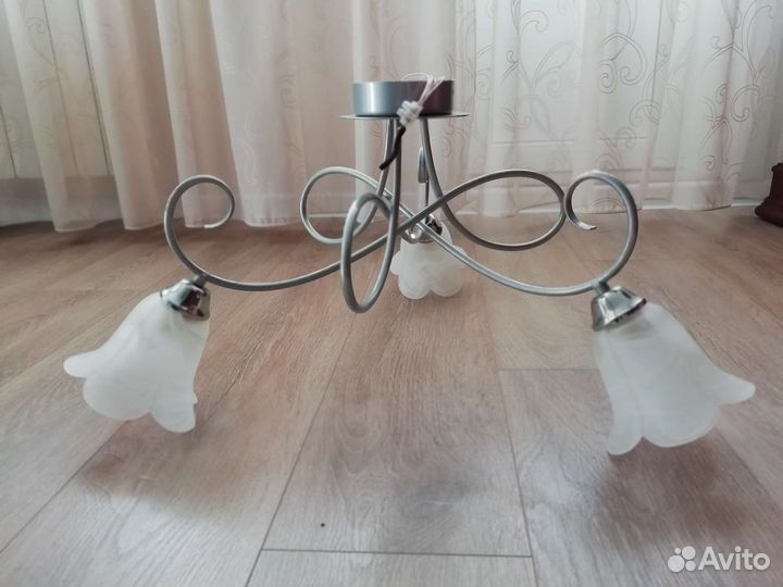 Люстра потолочная бу