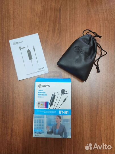 Петличный микрофон boya