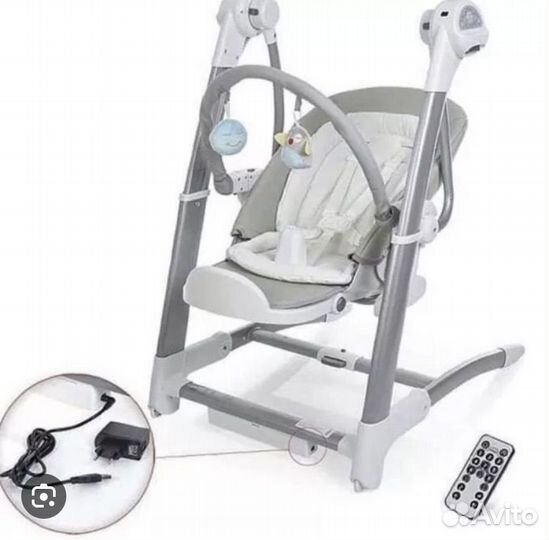 Стул для кормления + электрокачель