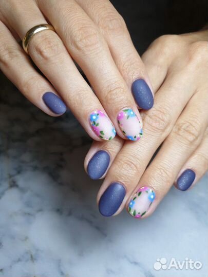 Маникюр с покрытием гель-лак
