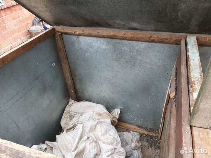 Короб для зерна. Оцинкованный