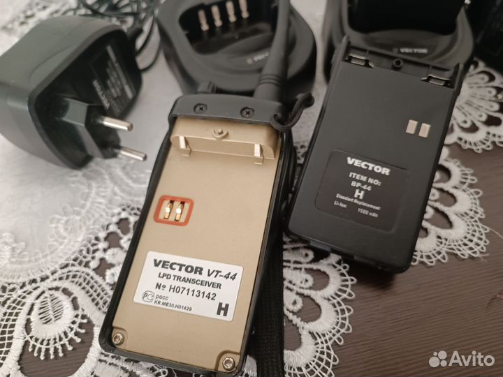 Рация vector vt 44