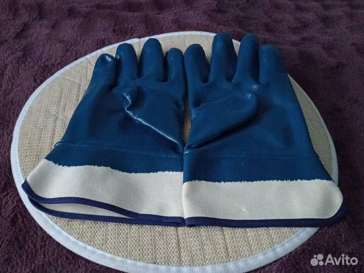 Перчатки новые рабочие х/б с пвх