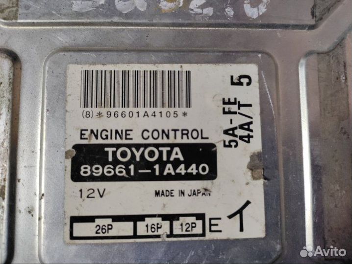 Блок управления двигателем Toyota Corolla AE110
