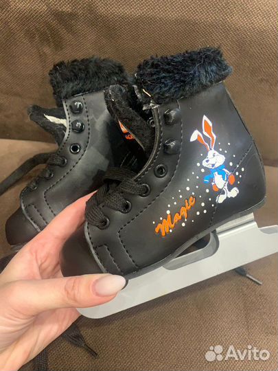 Коньки детские двухполозные