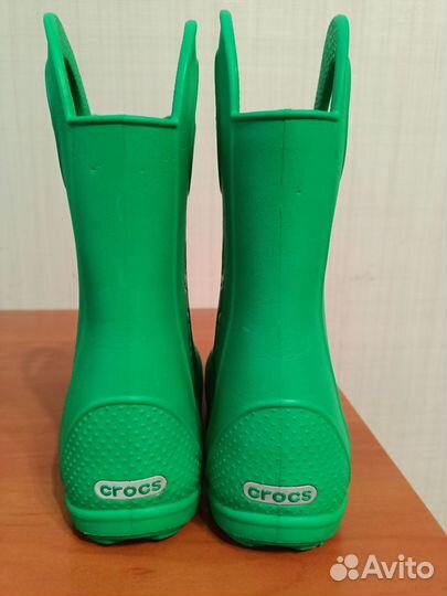 Детские резиновые сапоги crocs