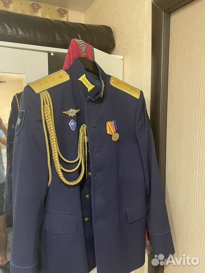 Парадная военная форма нового образца синяя