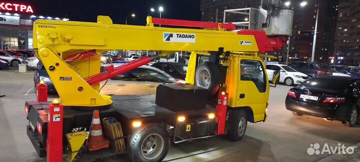 Isuzu elf (Автовышка)