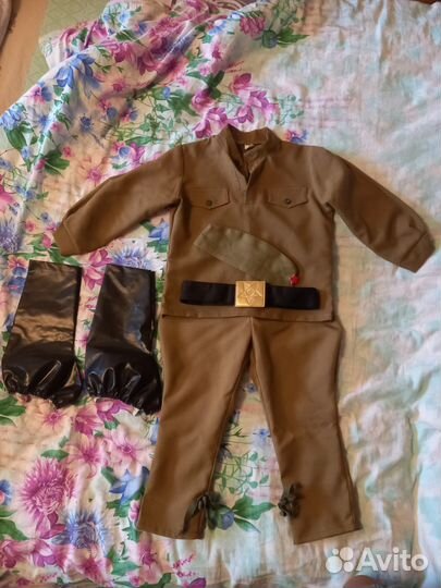 Детская военная форма для мальчика 110