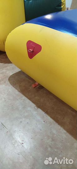 Надувная водная горка